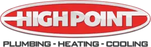 High Point Plumbing technician providing plumbing service in Cranbrook, BC logo
